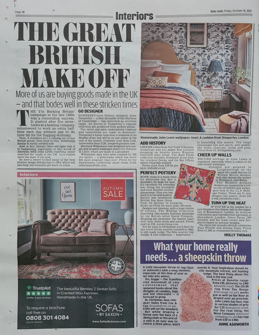 Daily Mail - 'The Great British Make Off'