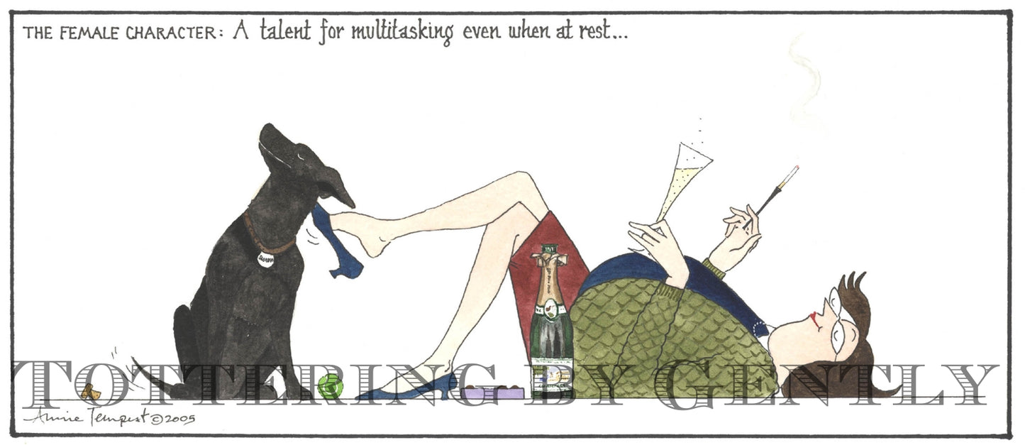 'The Multitasker' Tottering-by-Gently fine bone china mug