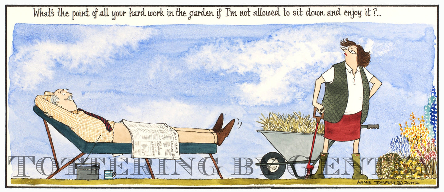 'The Gardener' Tottering-by-Gently fine bone china mug