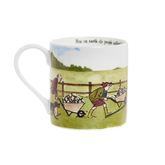 'The Bottlebank' Tottering-by-Gently fine bone china mug