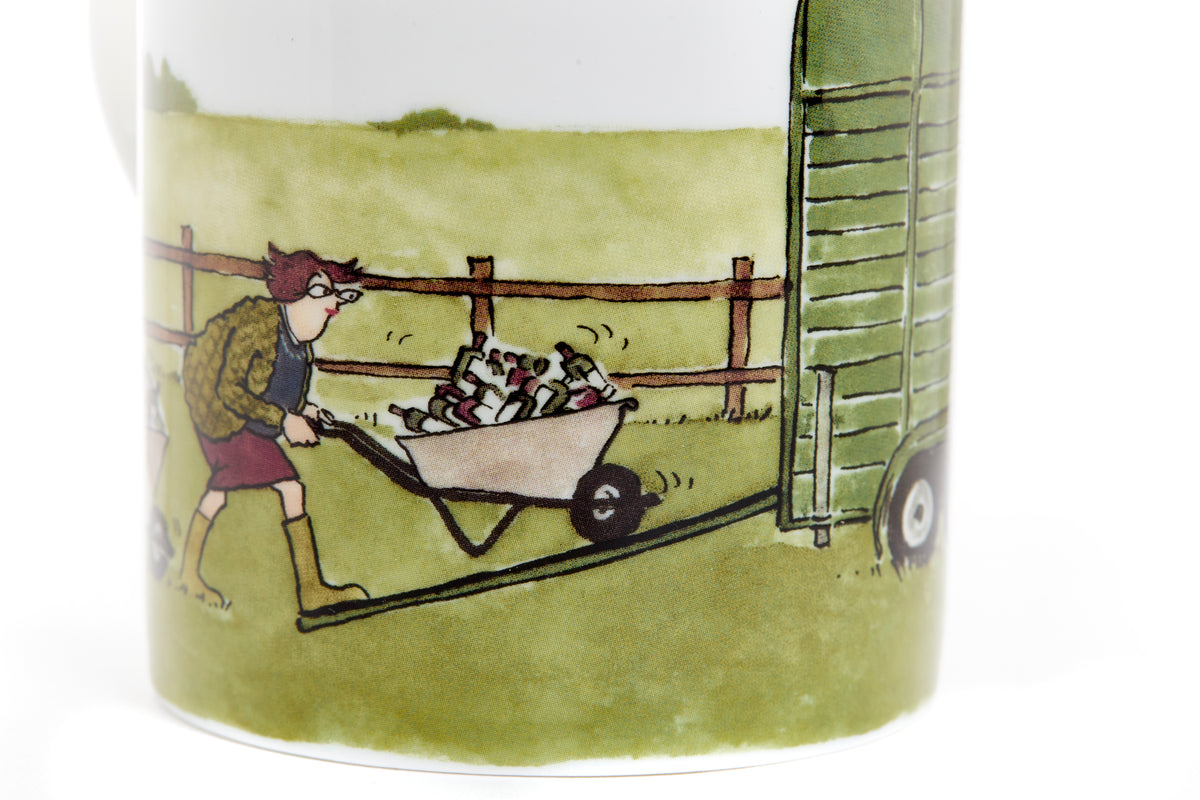 'The Bottlebank' Tottering-by-Gently fine bone china mug
