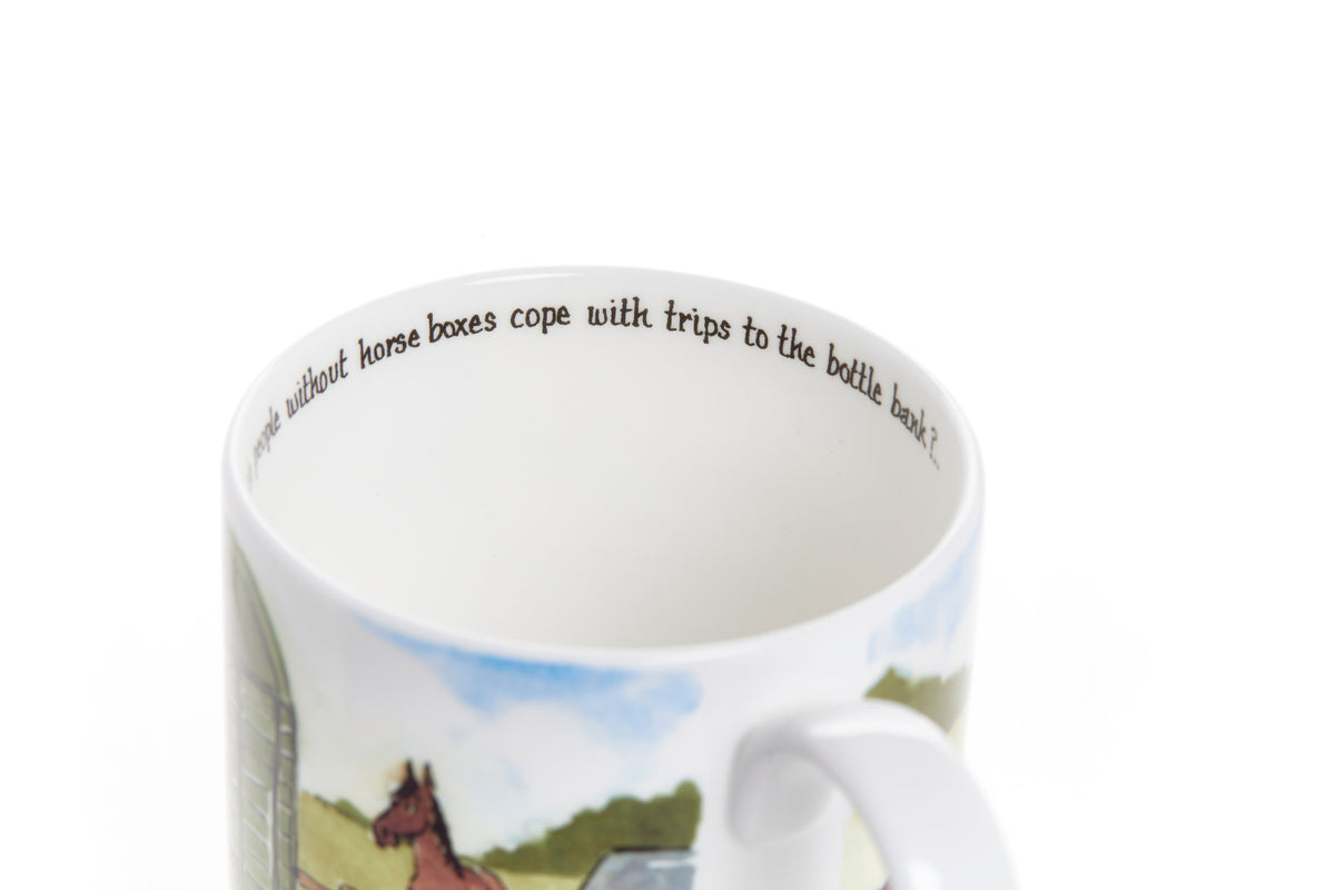 'The Bottlebank' Tottering-by-Gently fine bone china mug