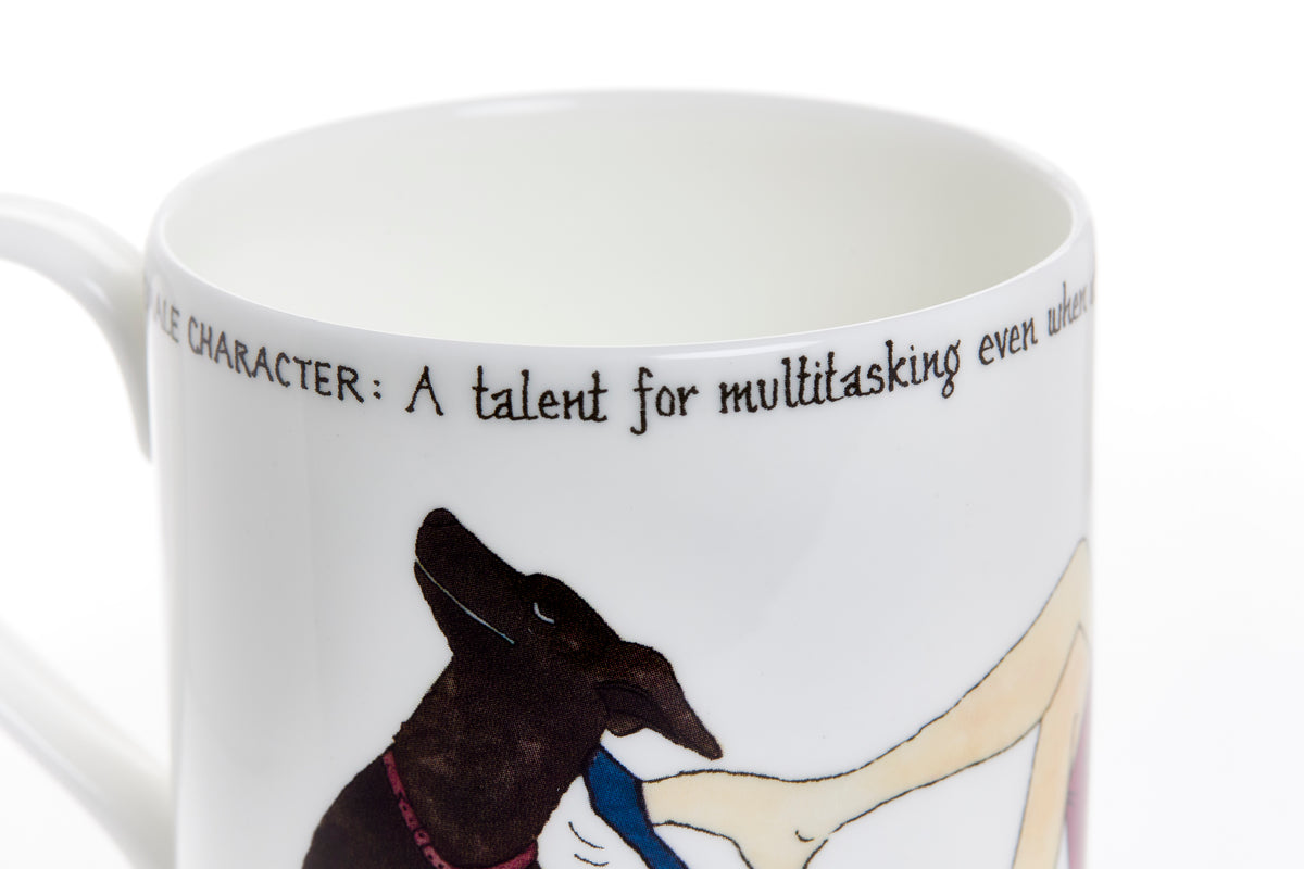 'The Multitasker' Tottering-by-Gently fine bone china mug