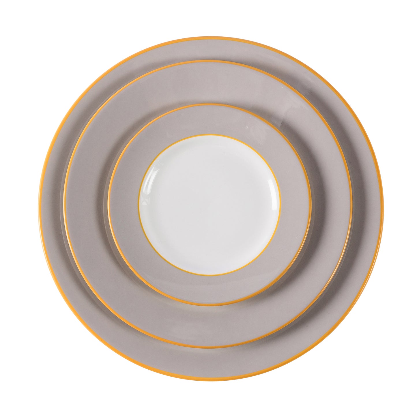 Smoke fine bone china dinner plate