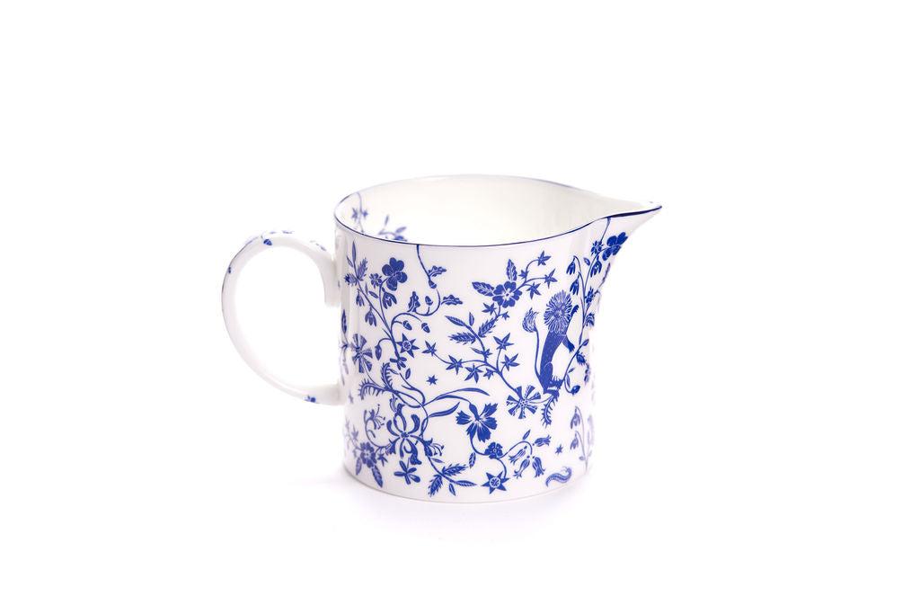 Millefleur fine bone china milk jug