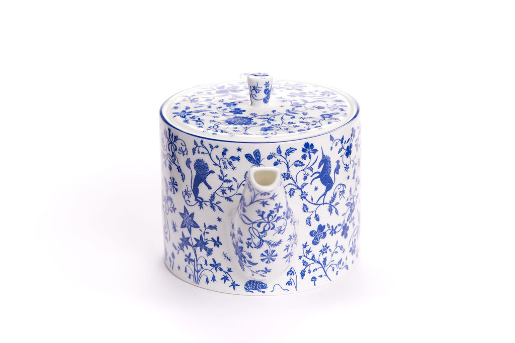 Millefleur fine bone china teapot