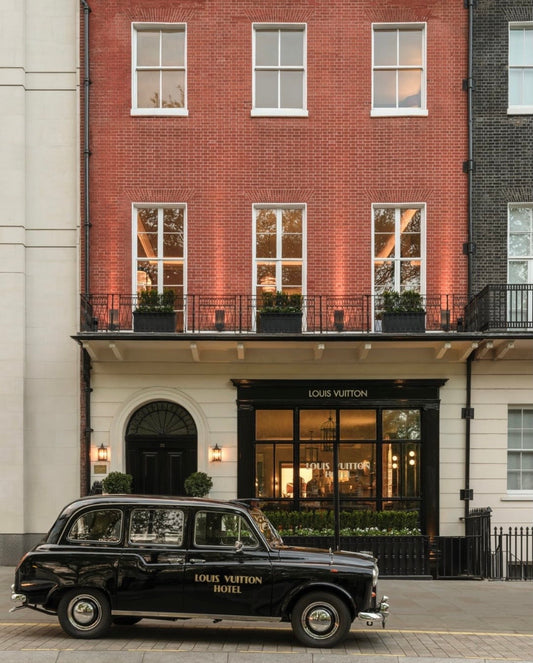 Xavier Britain creates bespoke tableware for Louis Vuitton’s new café in Berkeley Square