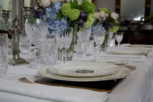 Exquisite Flowers and Beautiful Bone China Set the Scene