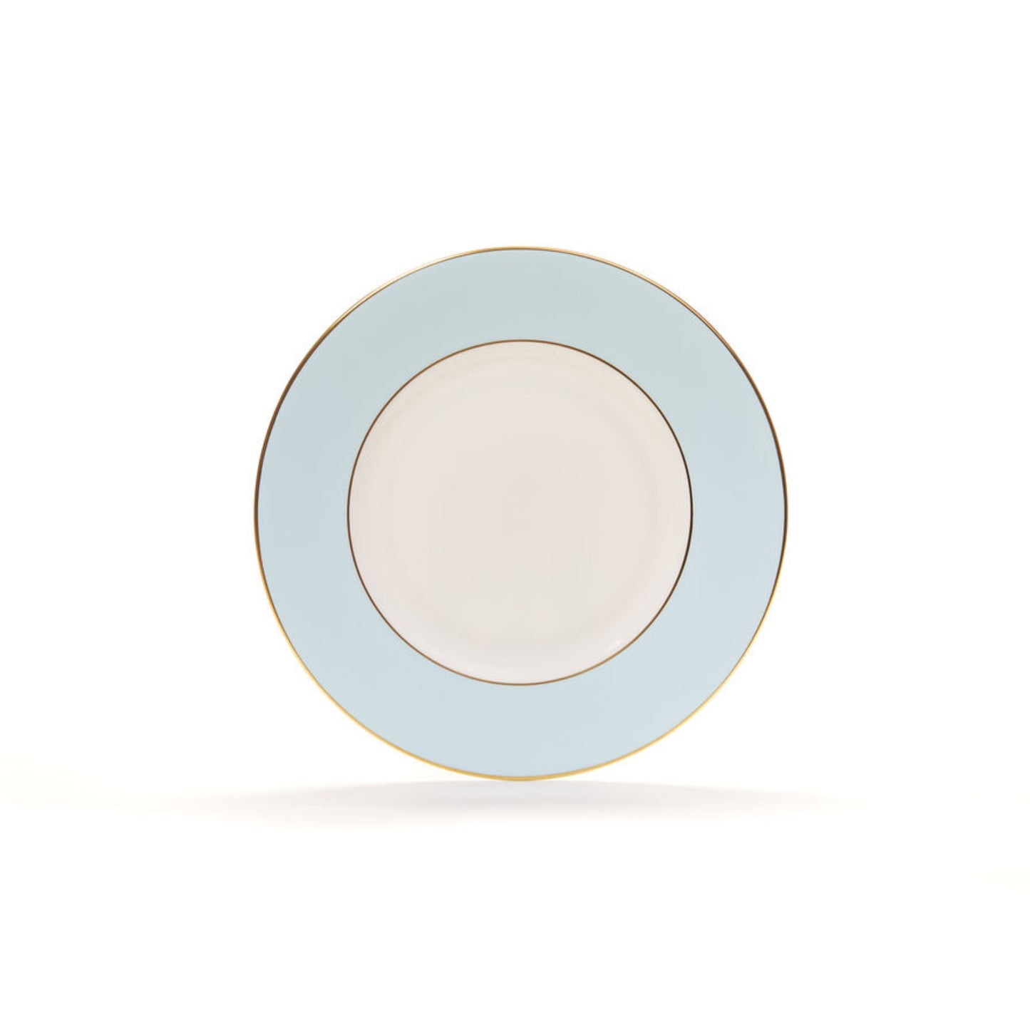 Sky Blue fine bone china pudding plate