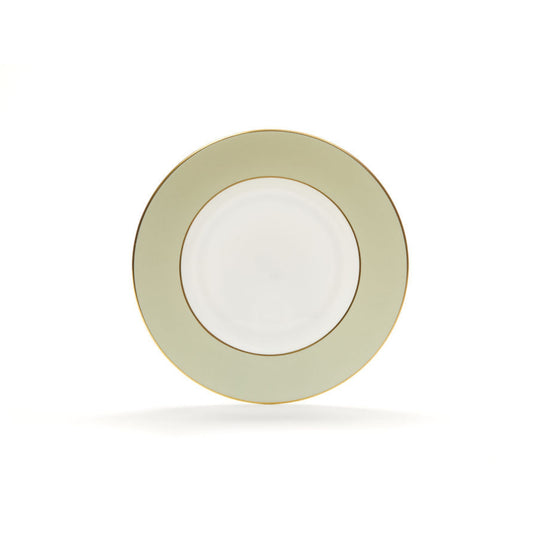 Eau de Nil fine bone china pudding plate