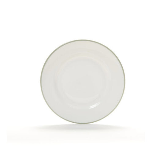 Simple Rim fine bone china pudding plate