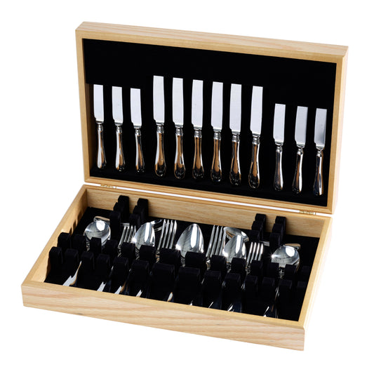 Plain fiddle flatware cutlery set