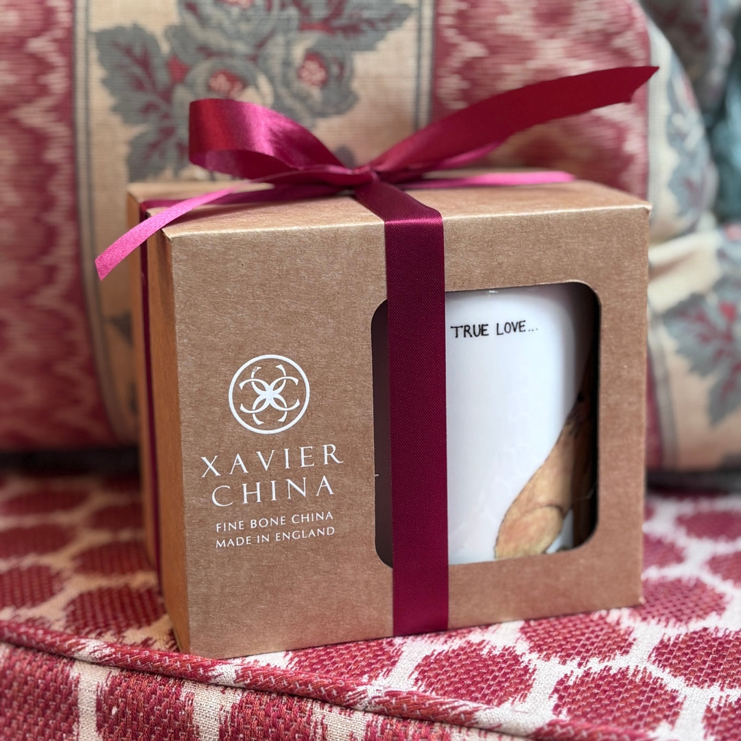 'True Love' Tottering-by-Gently fine bone china mug