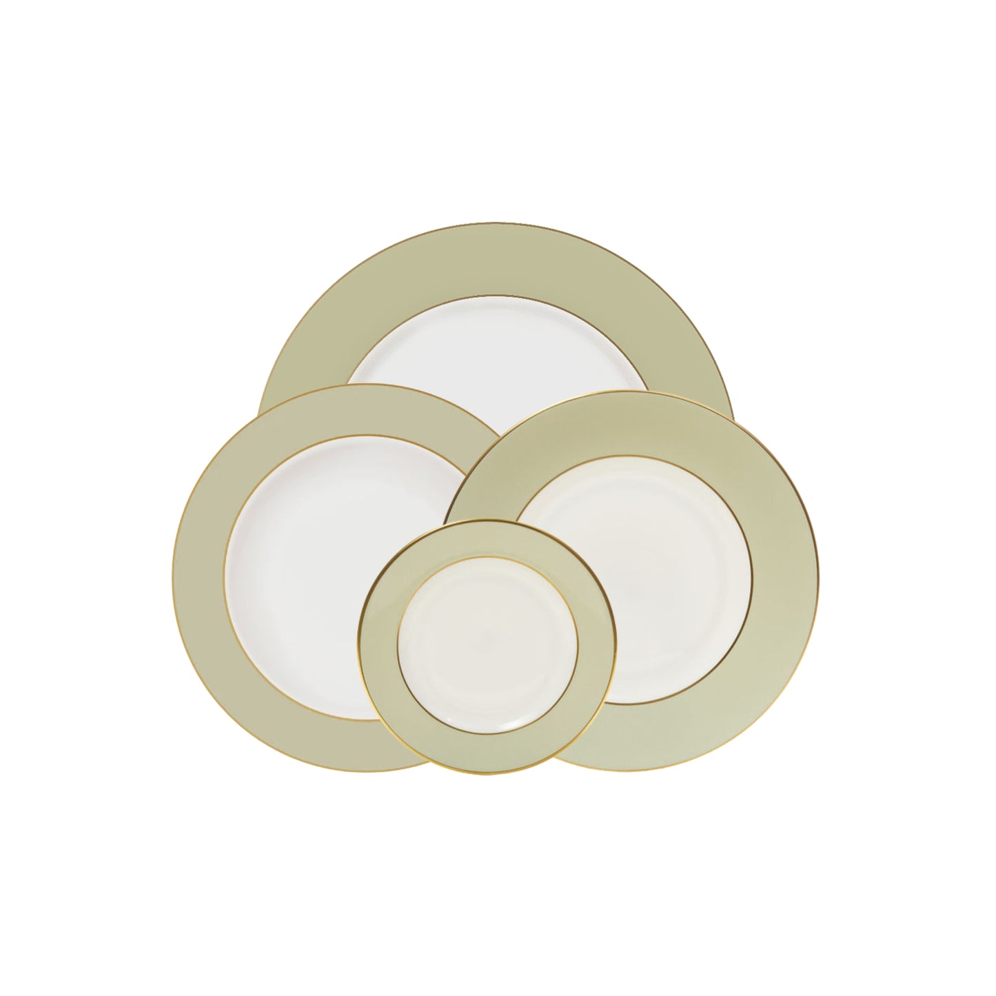 Eau de Nil fine bone china dinnerware set