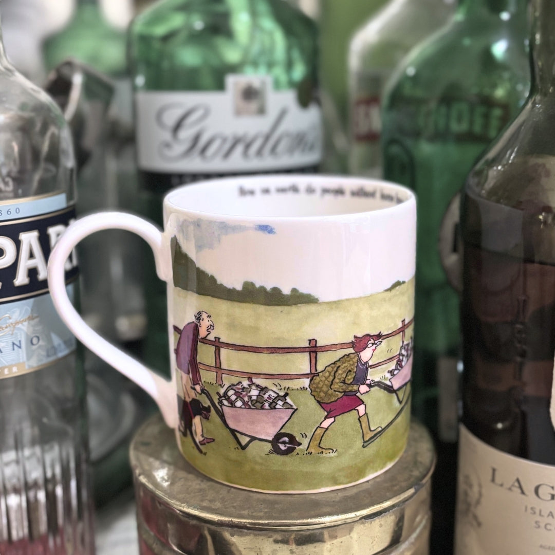 'The Bottlebank' Tottering-by-Gently fine bone china mug