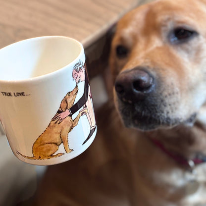 'True Love' Tottering-by-Gently fine bone china mug