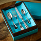 Baguette silver plated flatware cutlery
