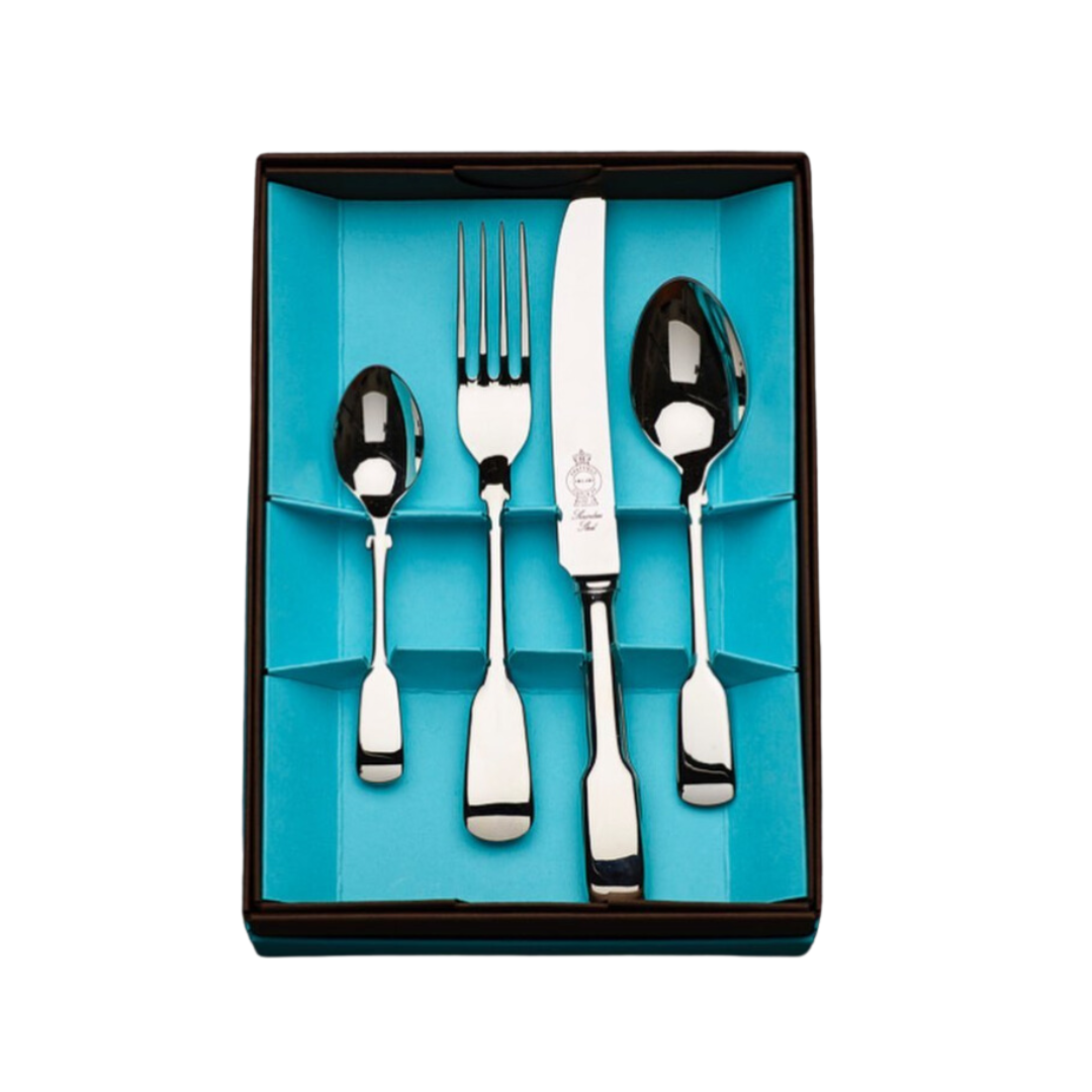 Plain Fiddle stainless steel flatware cutlery