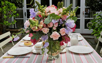 Simple Rim fine bone china pudding plate