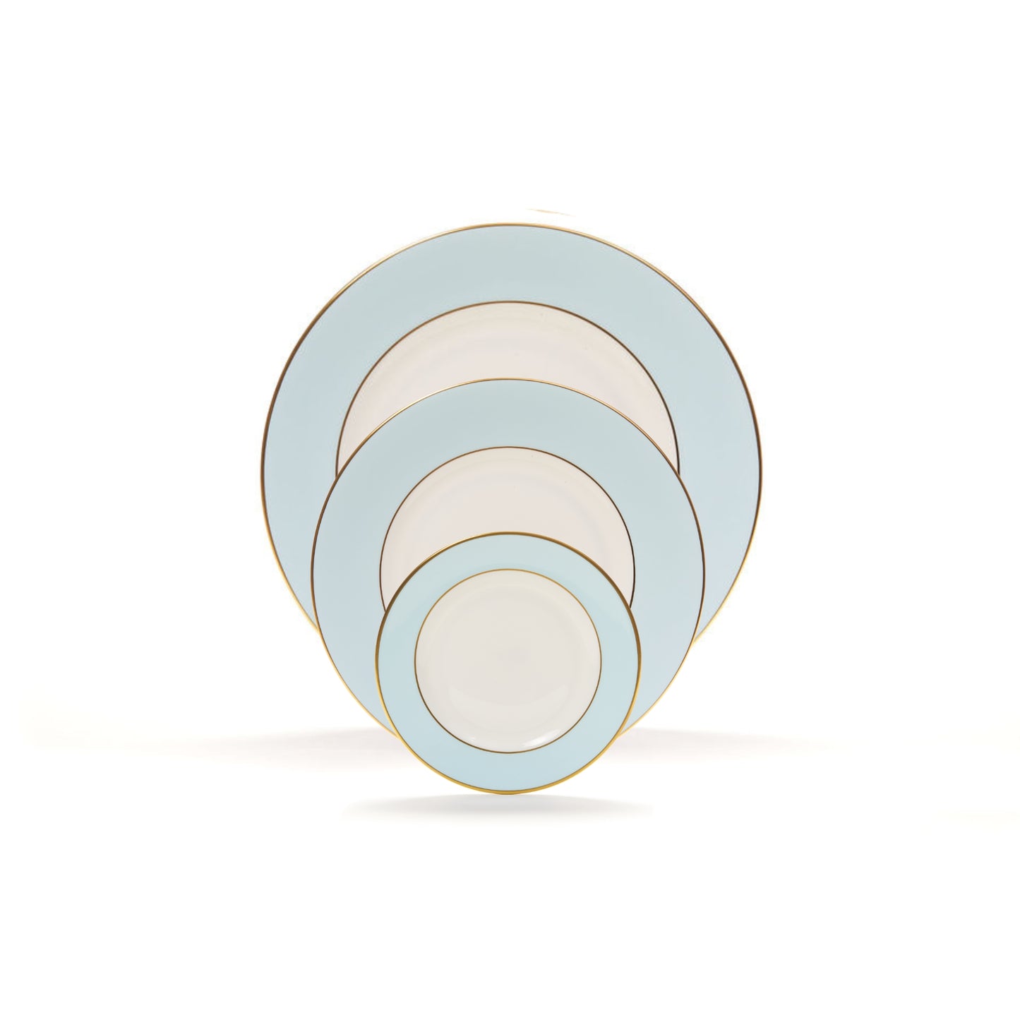 Sky Blue fine bone china dinnerware set