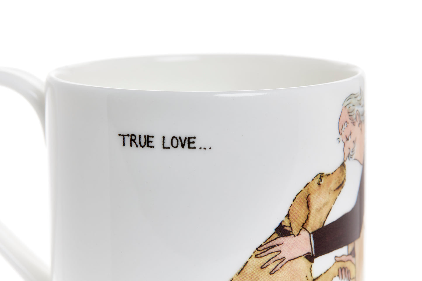 Set of Six Tottering-by-Gently fine bone china mugs