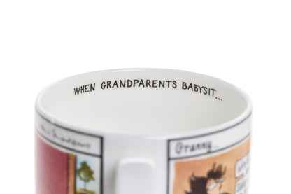 The Domestic Goddess – set of 3 Tottering-by-Gently fine bone china mugs