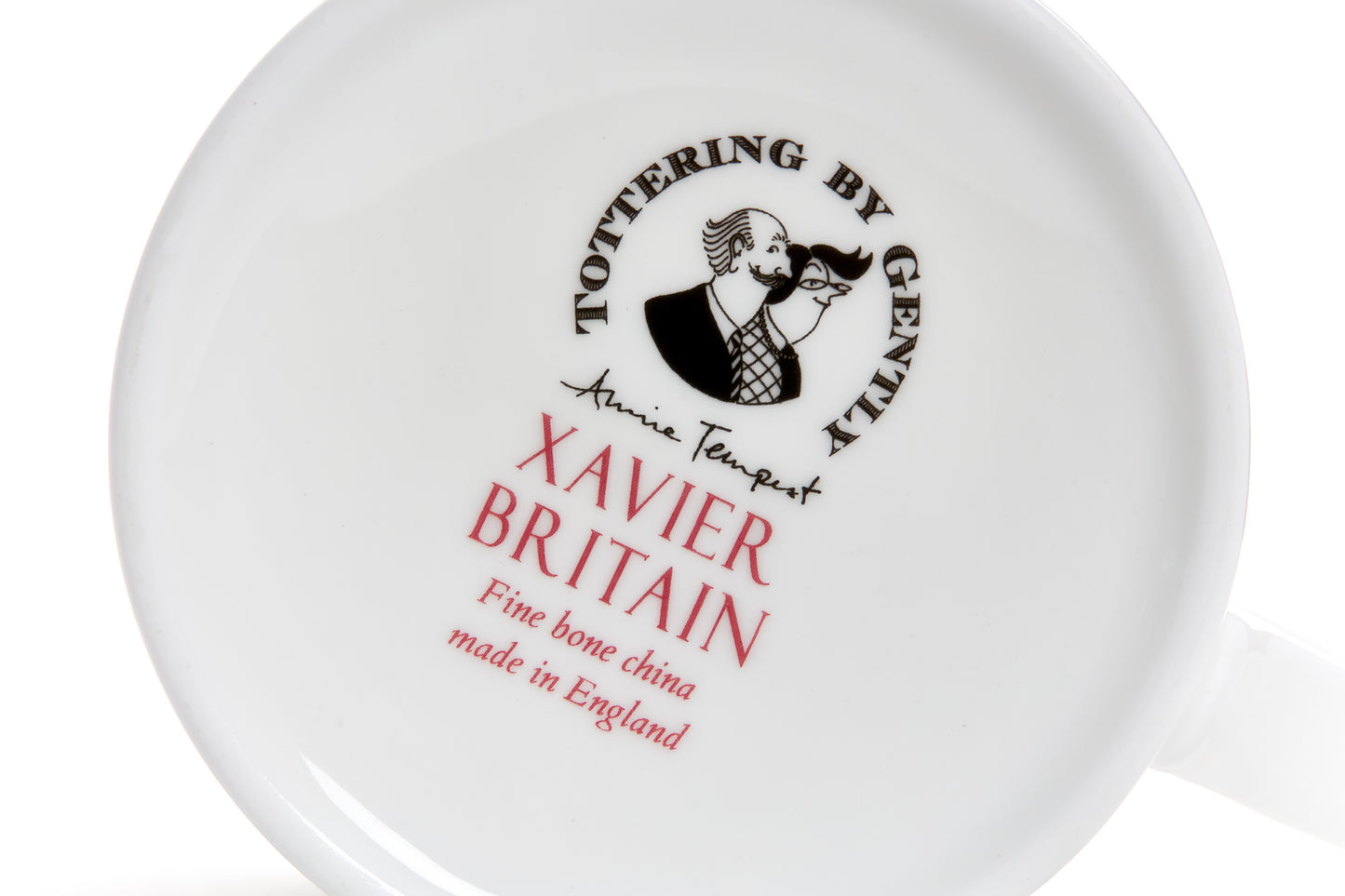 Set of Six Tottering-by-Gently fine bone china mugs