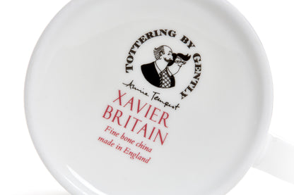 Set of Six Tottering-by-Gently fine bone china mugs