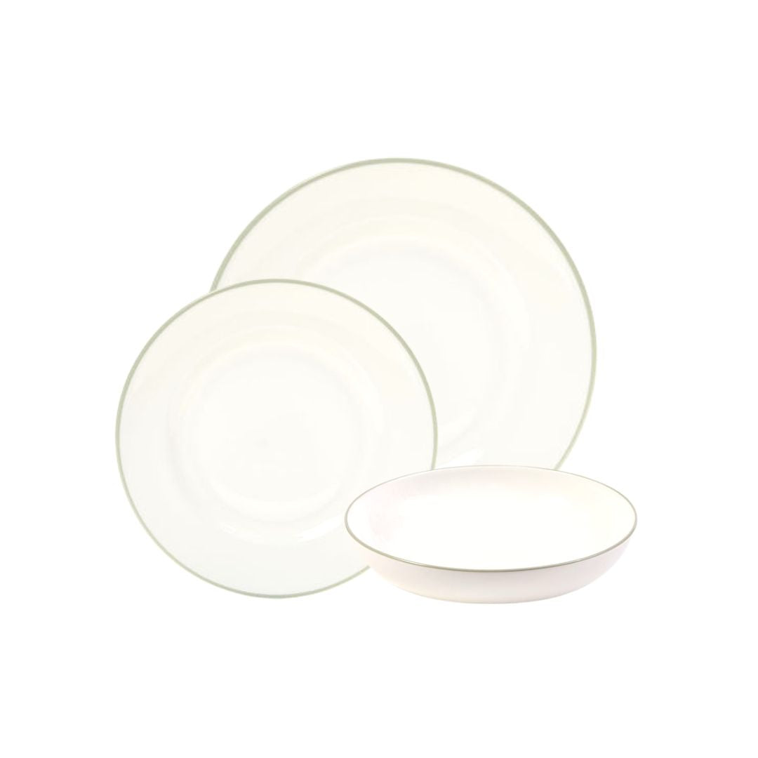 Simple Rim fine bone china dinnerware set