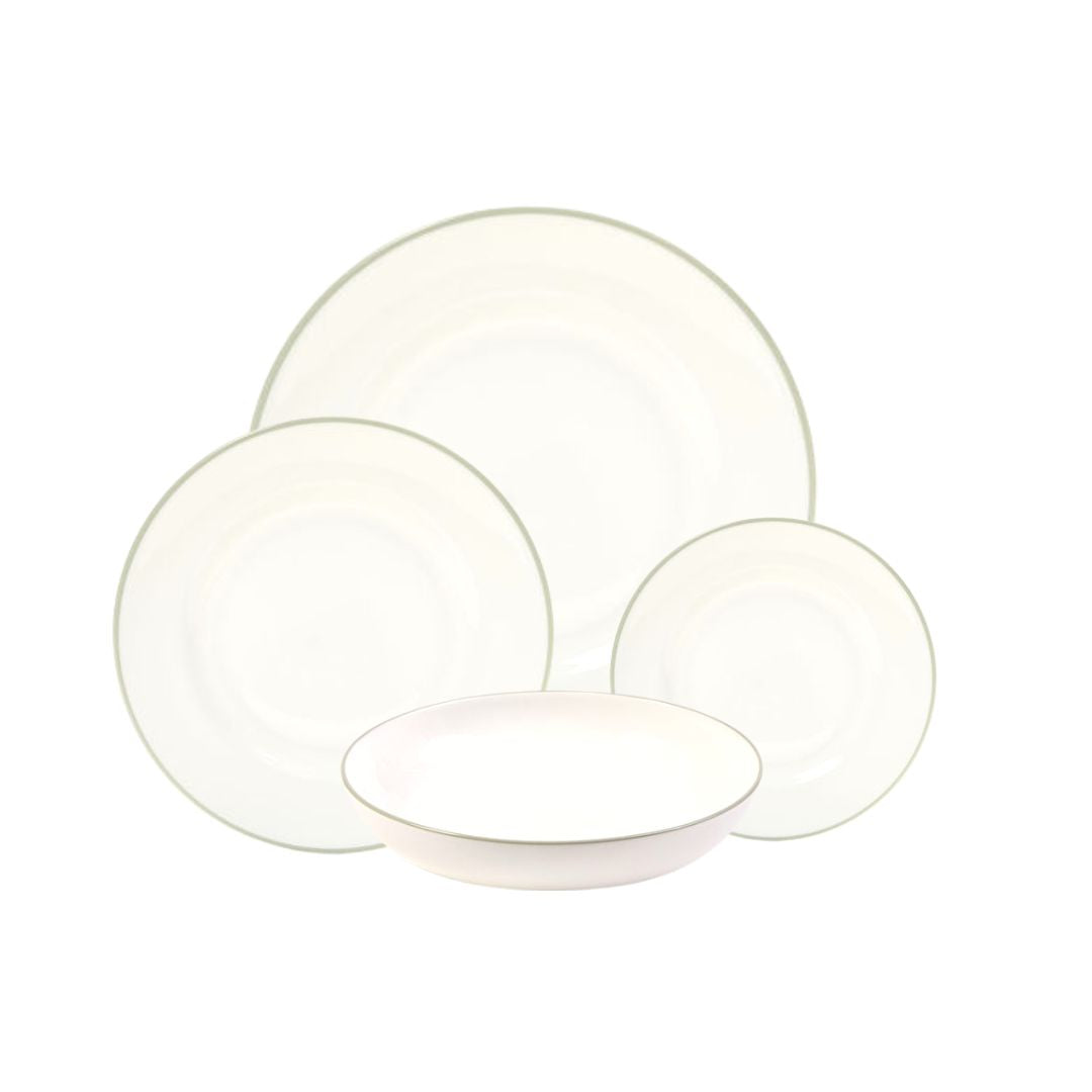 Simple Rim fine bone china dinnerware set