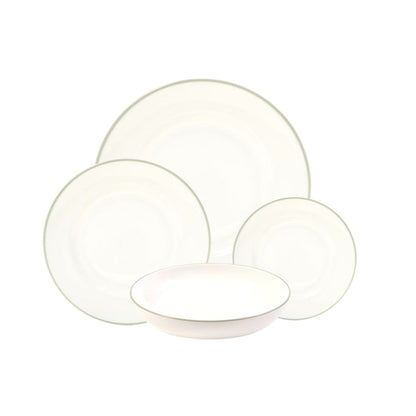 Simple Rim fine bone china dinnerware set
