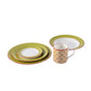 Peridot fine bone china dinnerware set