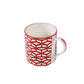 Raspberry fine bone china mug