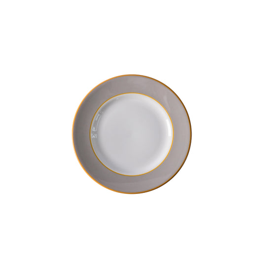 Smoke fine bone china side plate