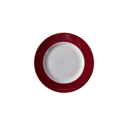 Raspberry fine bone china side plate