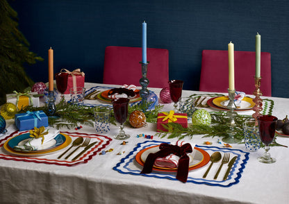 Mixed Six Kelling fine bone china pudding plates