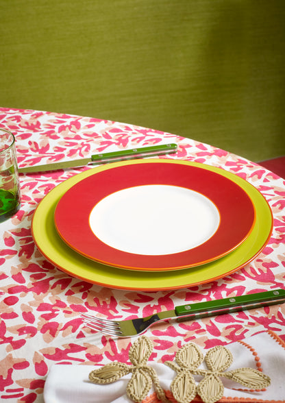SECOND Peridot fine bone china dinner plate