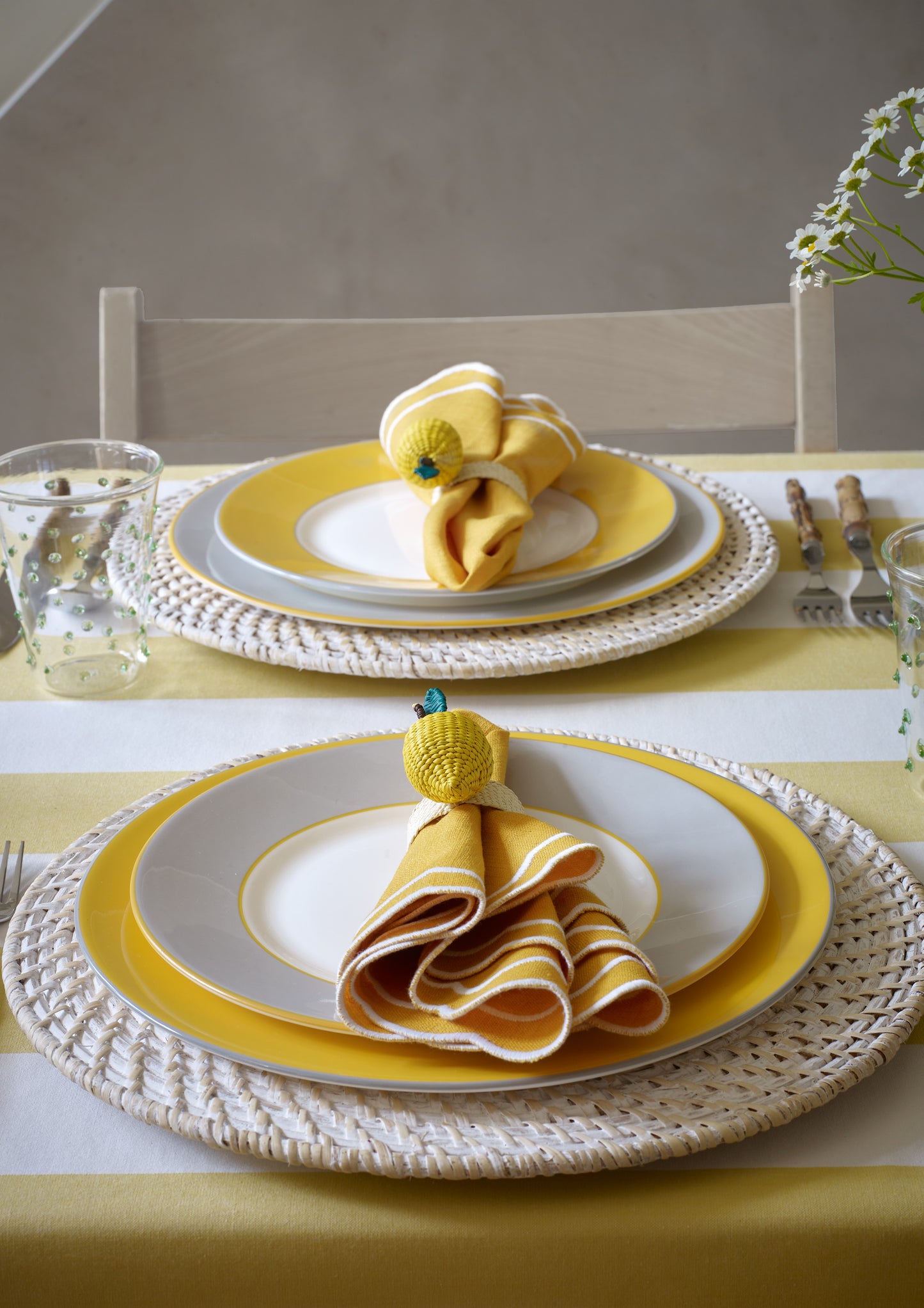 SECOND Yolk fine bone china dinner plate