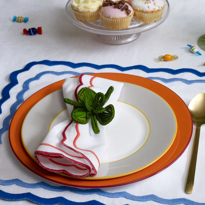 Smoke fine bone china pudding plate