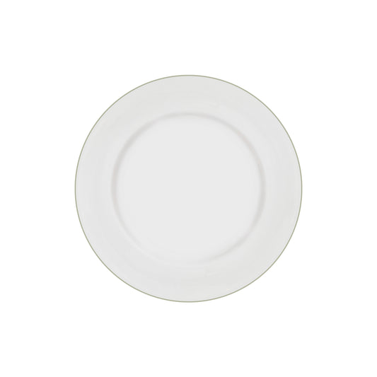 Simple Rim fine bone china pudding plate