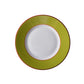 Peridot fine bone china pudding plate