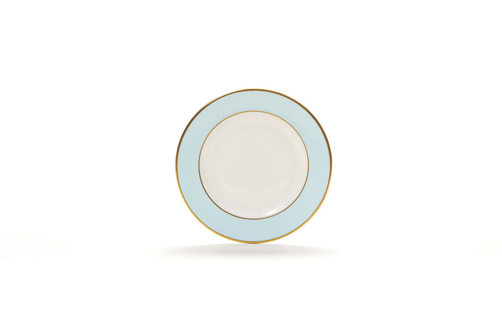 Sky Blue fine bone china side plate