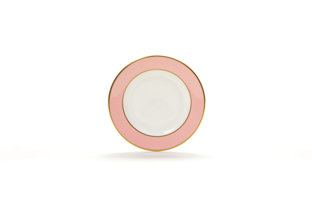 Blush fine bone china side plate