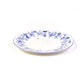 Millefleur fine bone china pudding plate