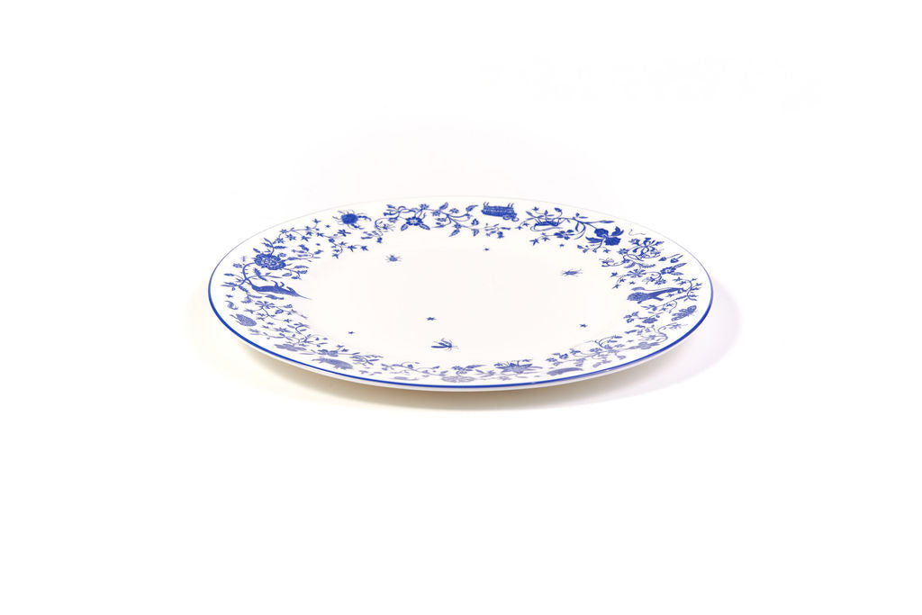 Millefleur fine bone china dinner plate