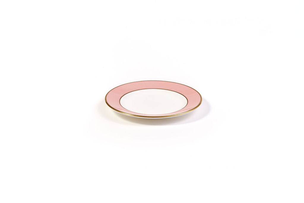 Blush fine bone china side plate