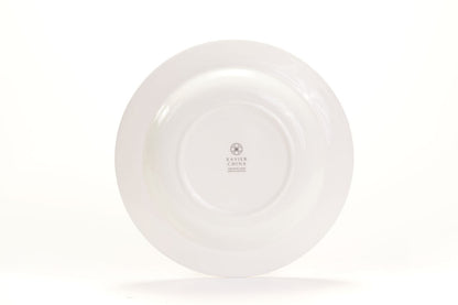 Gilded Classic White fine bone china dinnerware set