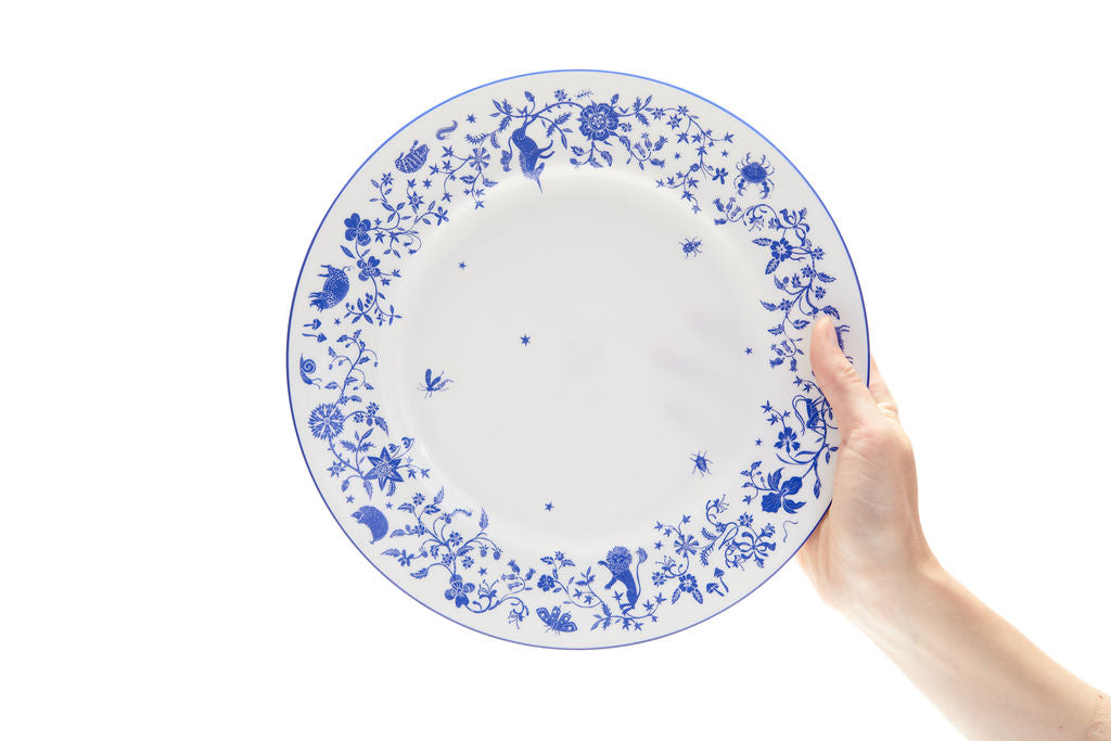 Millefleur fine bone china dinner plate