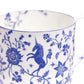 Set of four Millefleur fine bone china mugs