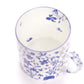 Millefleur fine bone china milk jug & two mugs